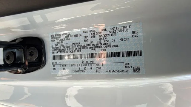 New 2026 Oxford White Ford XLT image 68