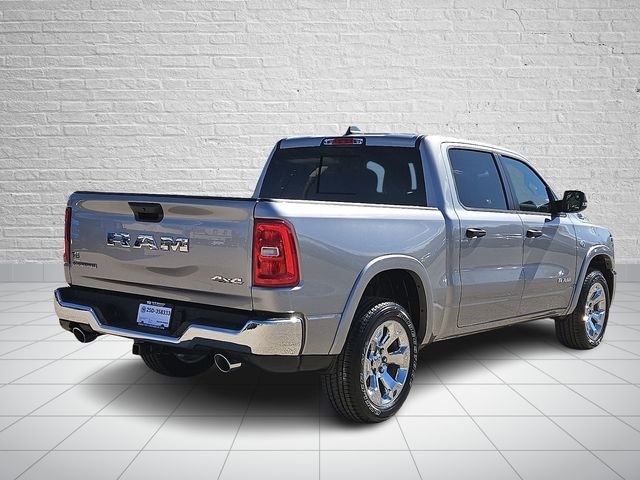 New 2026 Billet Silver Metallic Clear-Coat Exterior Paint RAM Big Horn/Lone Star image 4