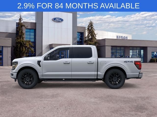 New 2026 Iconic Silver Metallic Ford XLT image 3