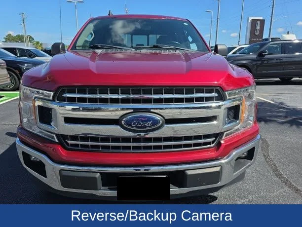 Used 2019 Ruby Red Metallic Tinted Clearcoat Ford XLT image 3
