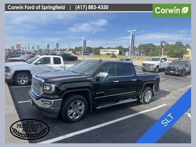 Used 2017 Onyx Black GMC SLT image 1