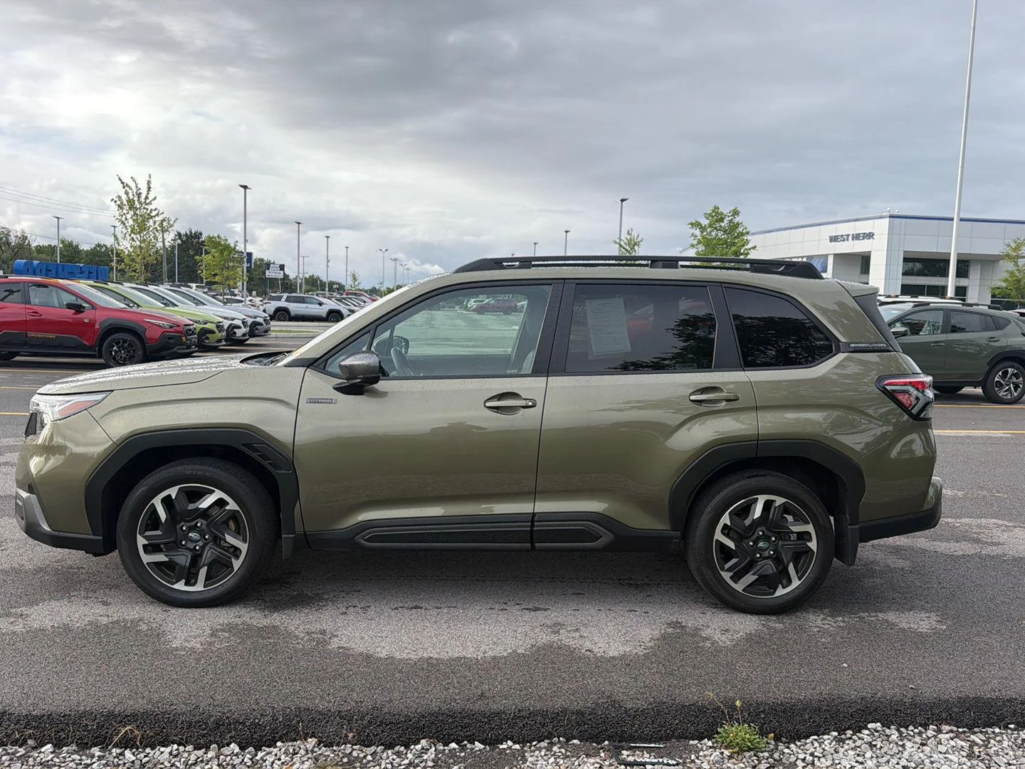 Used 2025 Autumn Green Metallic Subaru Limited Hybrid image 7