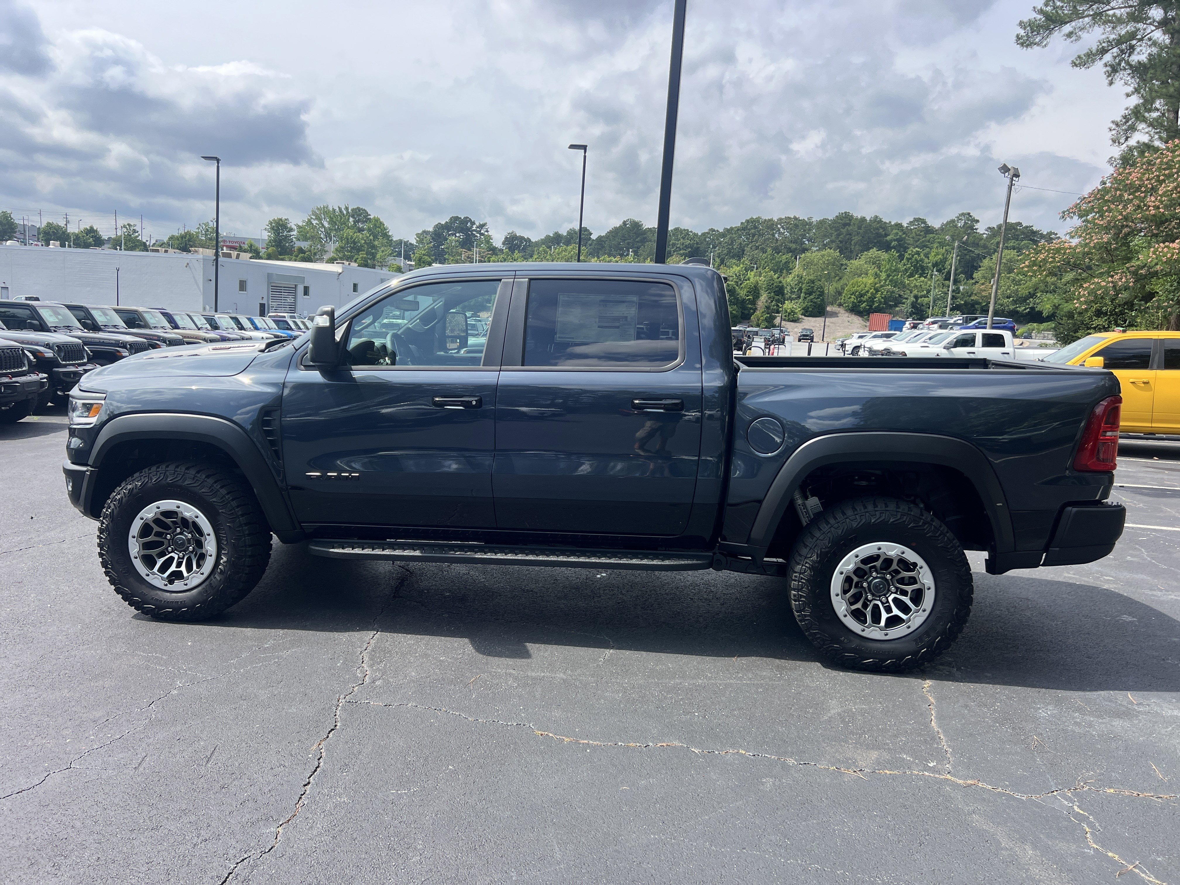 New 2026 Forged Blue Metallic Exterior Paint RAM RHO image 4