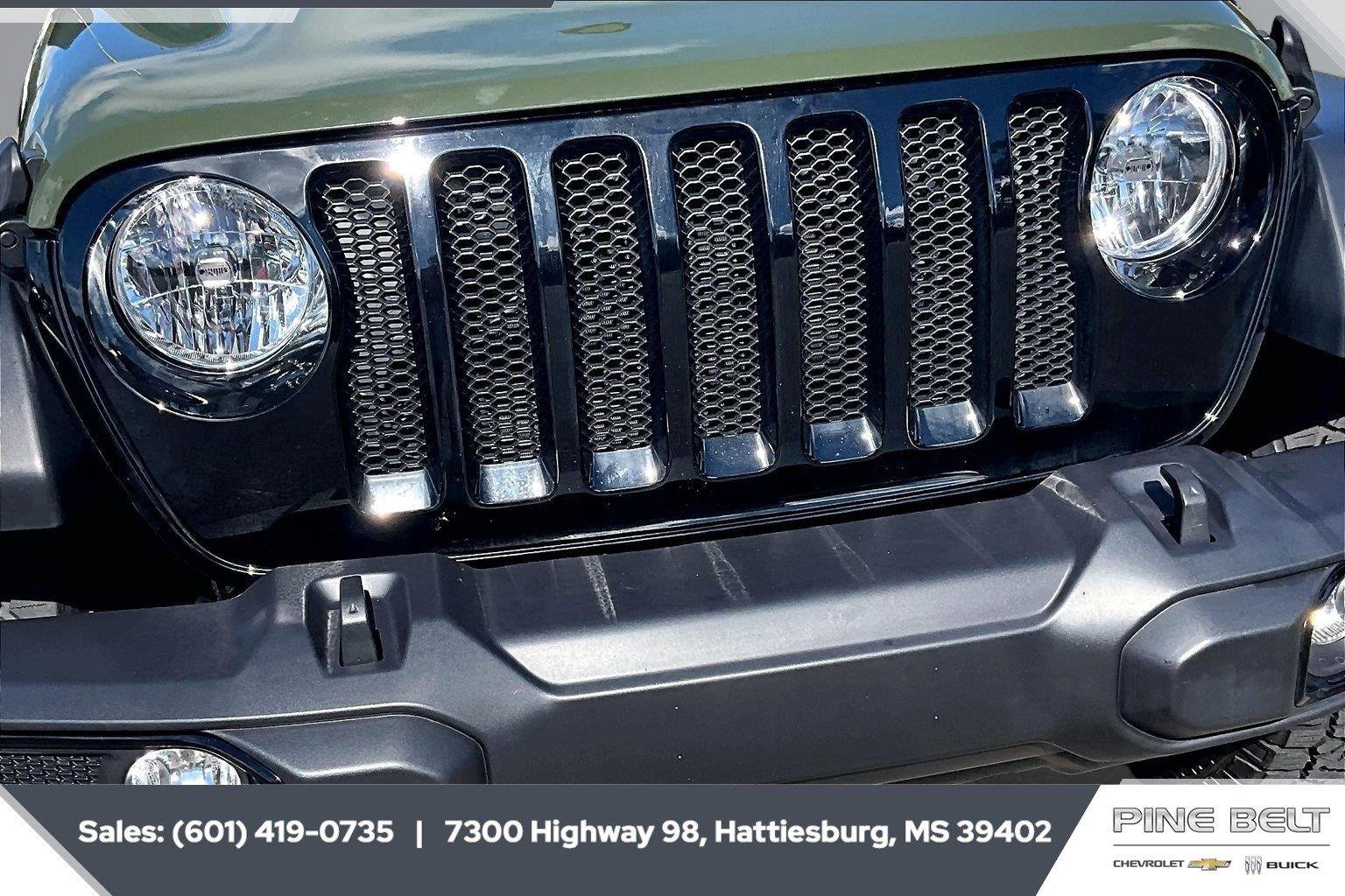 Used 2023 Green Jeep 2-Door Willys Sport 4x4 image 22