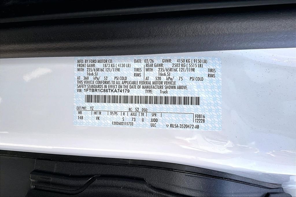 New 2026 Ford Transit-250 Base 3D Cargo Van