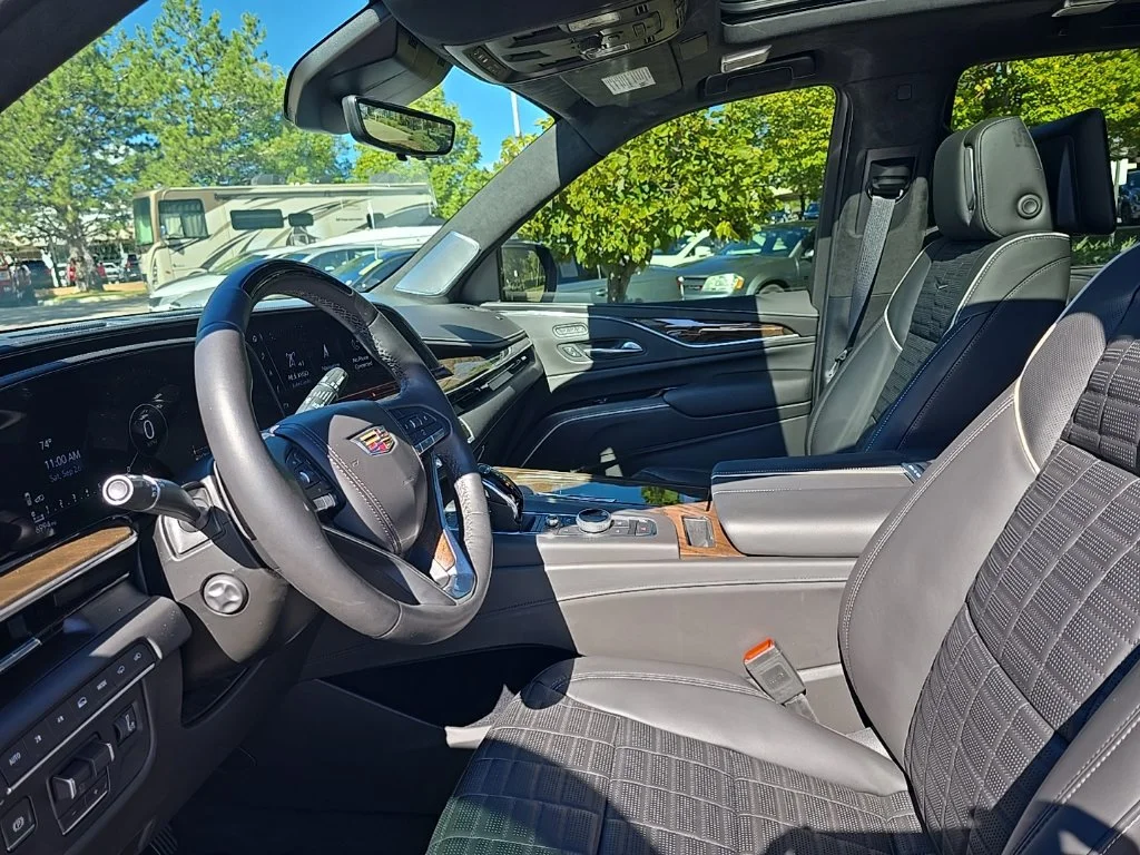 Used 2024 Black Raven Cadillac Sport Platinum image 12
