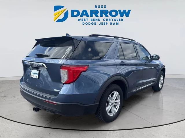 Used 2020 Blue Ford XLT image 5