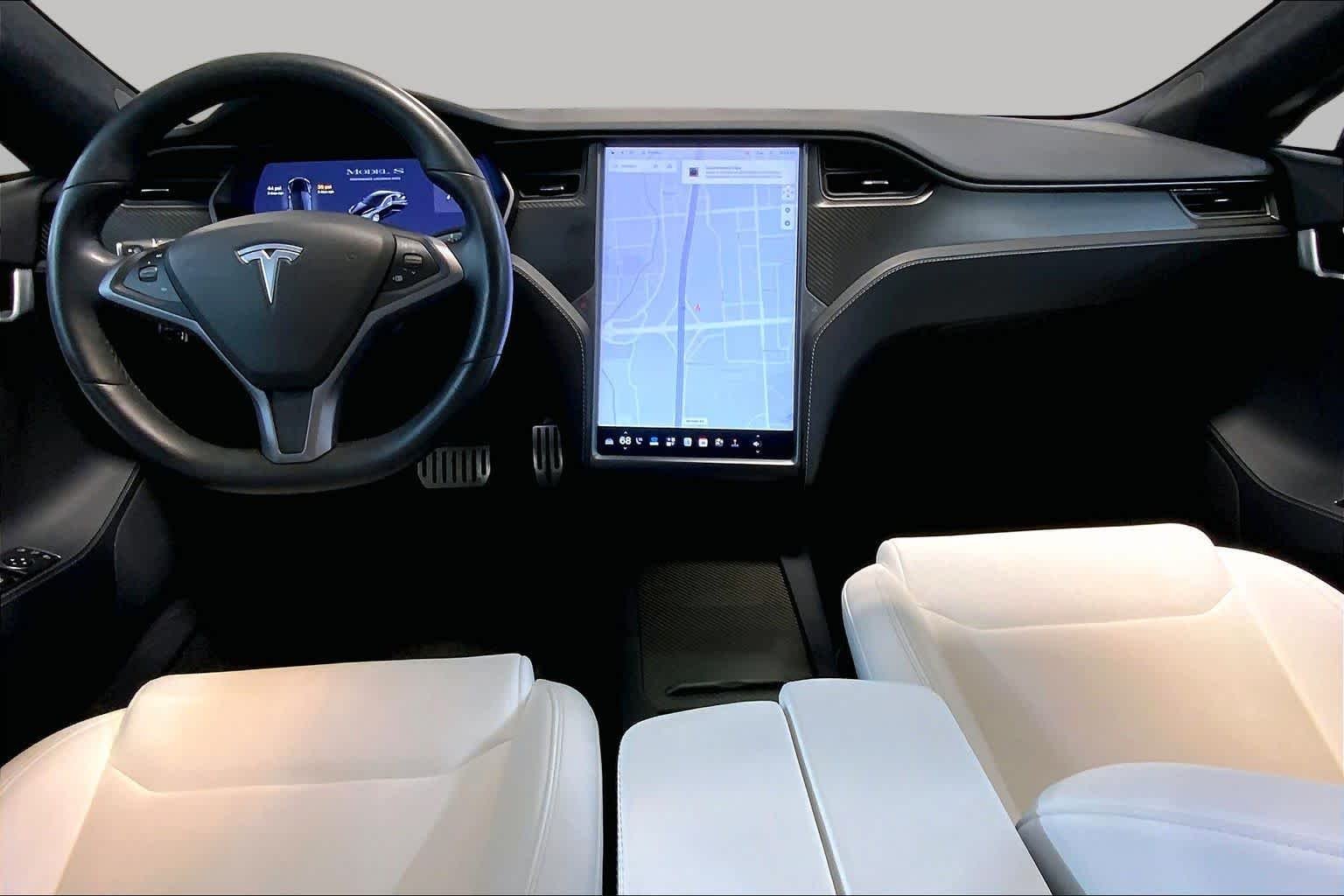 Used 2020 Solid Black Tesla Performance image 15