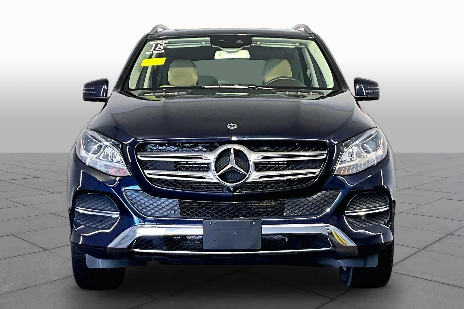 Used 2018 Lunar Blue Metallic Mercedes-Benz GLE 350 image 4