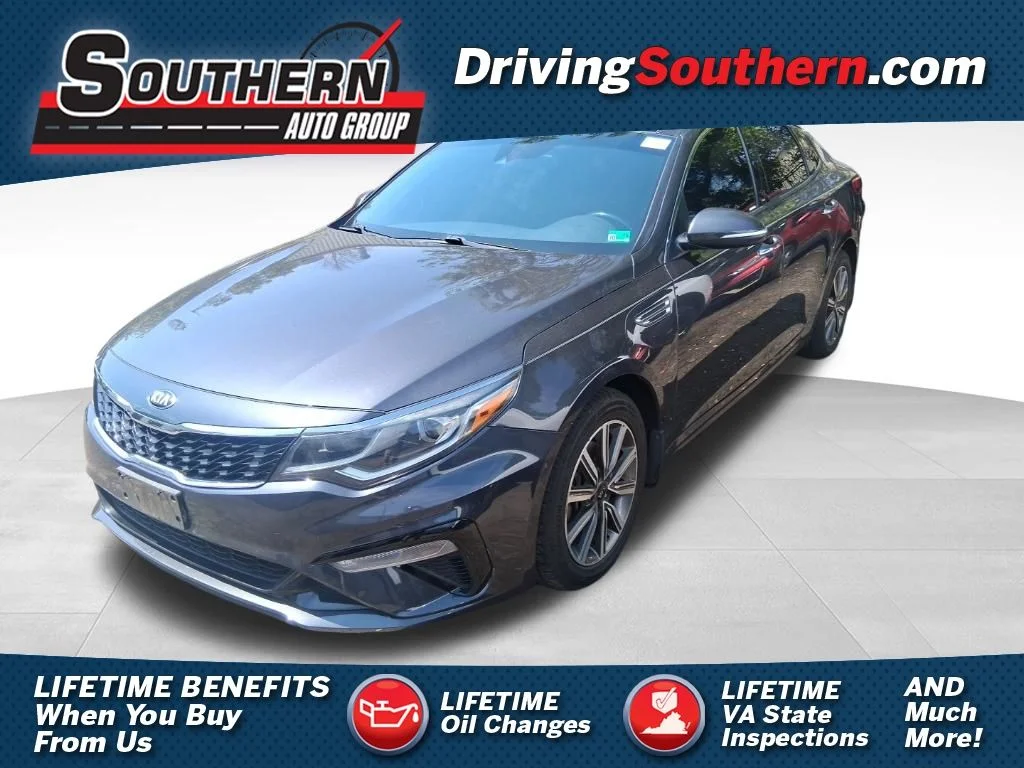 Used 2019 Gray Kia LX image 1