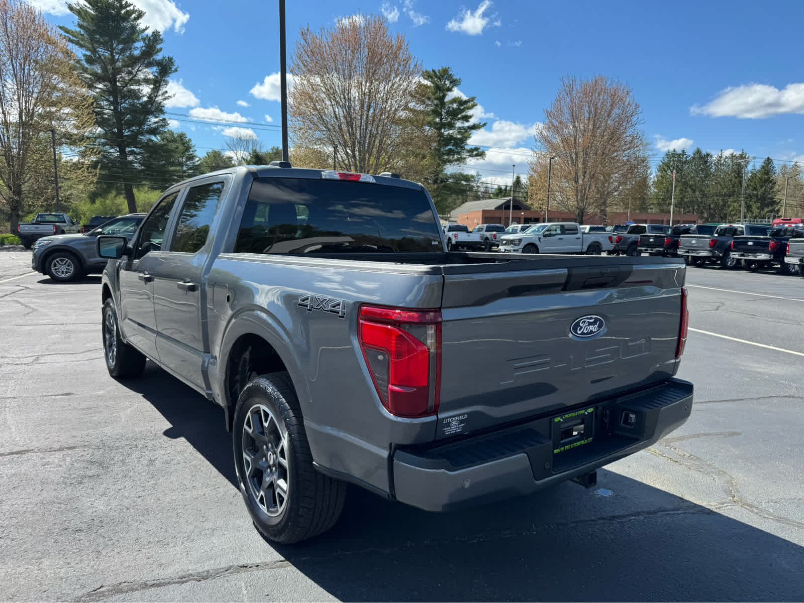 Certified Used 2025 Carbonized Gray Ford STX image 3