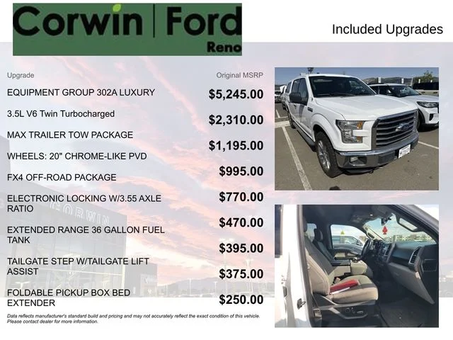 Used 2016 Oxford White Ford XLT image 8