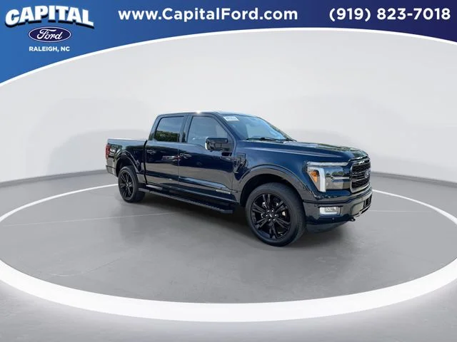 Used 2024 Blue Ford Lariat image 2
