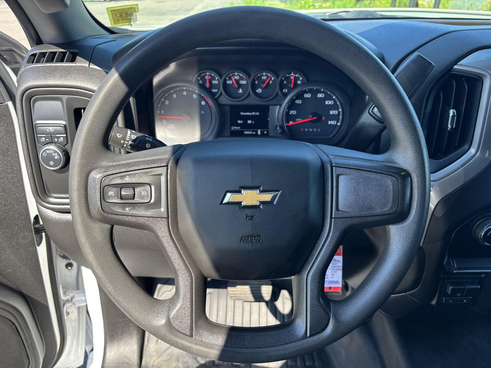 Used 2021 SUMMIT WHITE Chevrolet Work Truck image 22