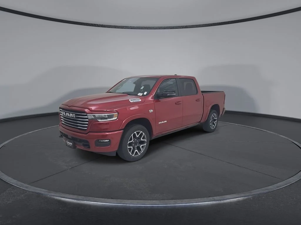New 2026 Molten Red Pearl-Coat Exterior Paint RAM Laramie image 7