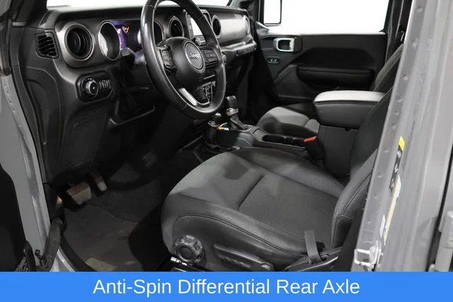 Used 2021 Gray Clearcoat Jeep Unlimited Willys image 10
