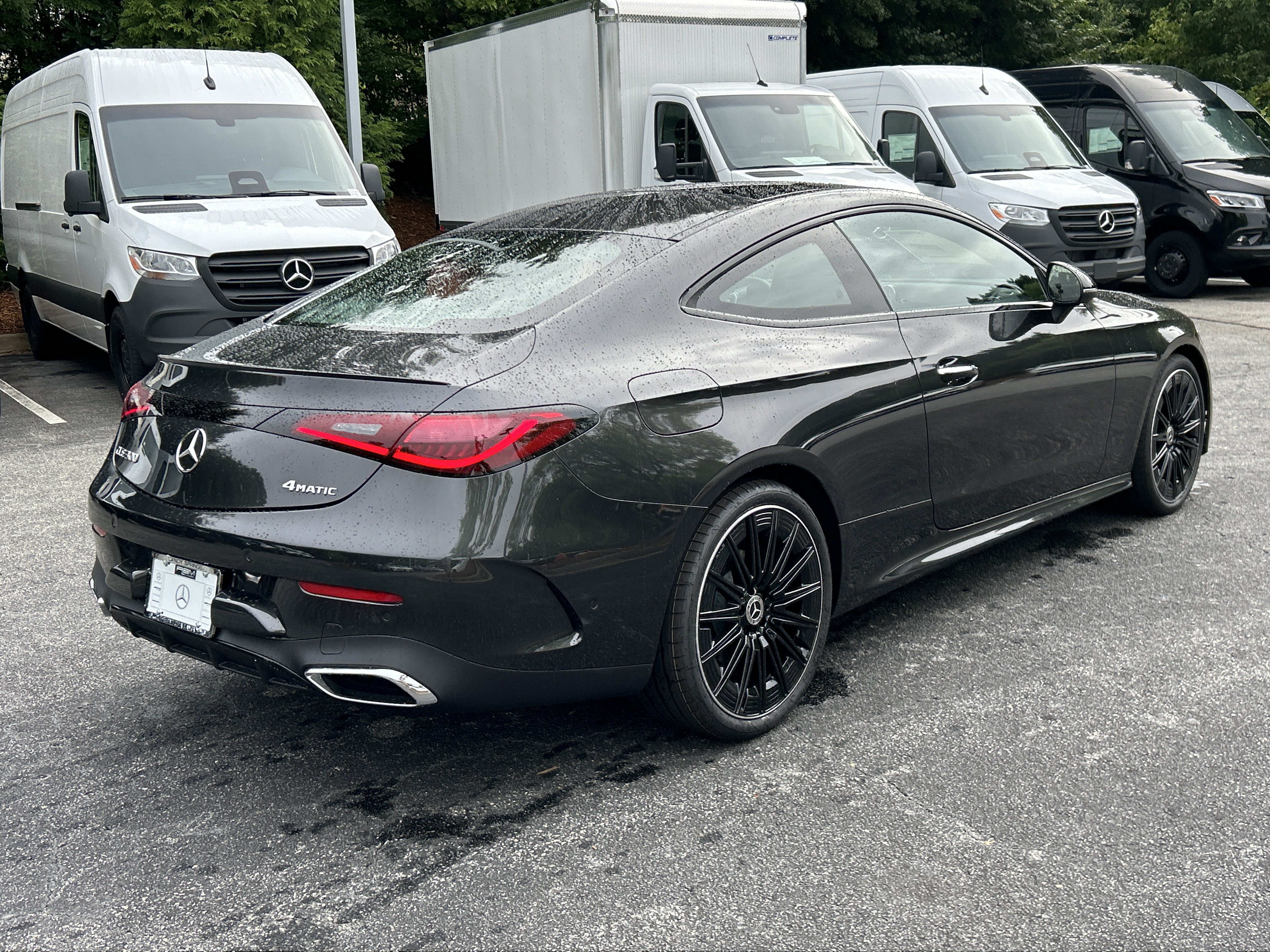New 2026 Graphite Grey Metallic Mercedes-Benz CLE 300 4MATIC® Coupe image 6