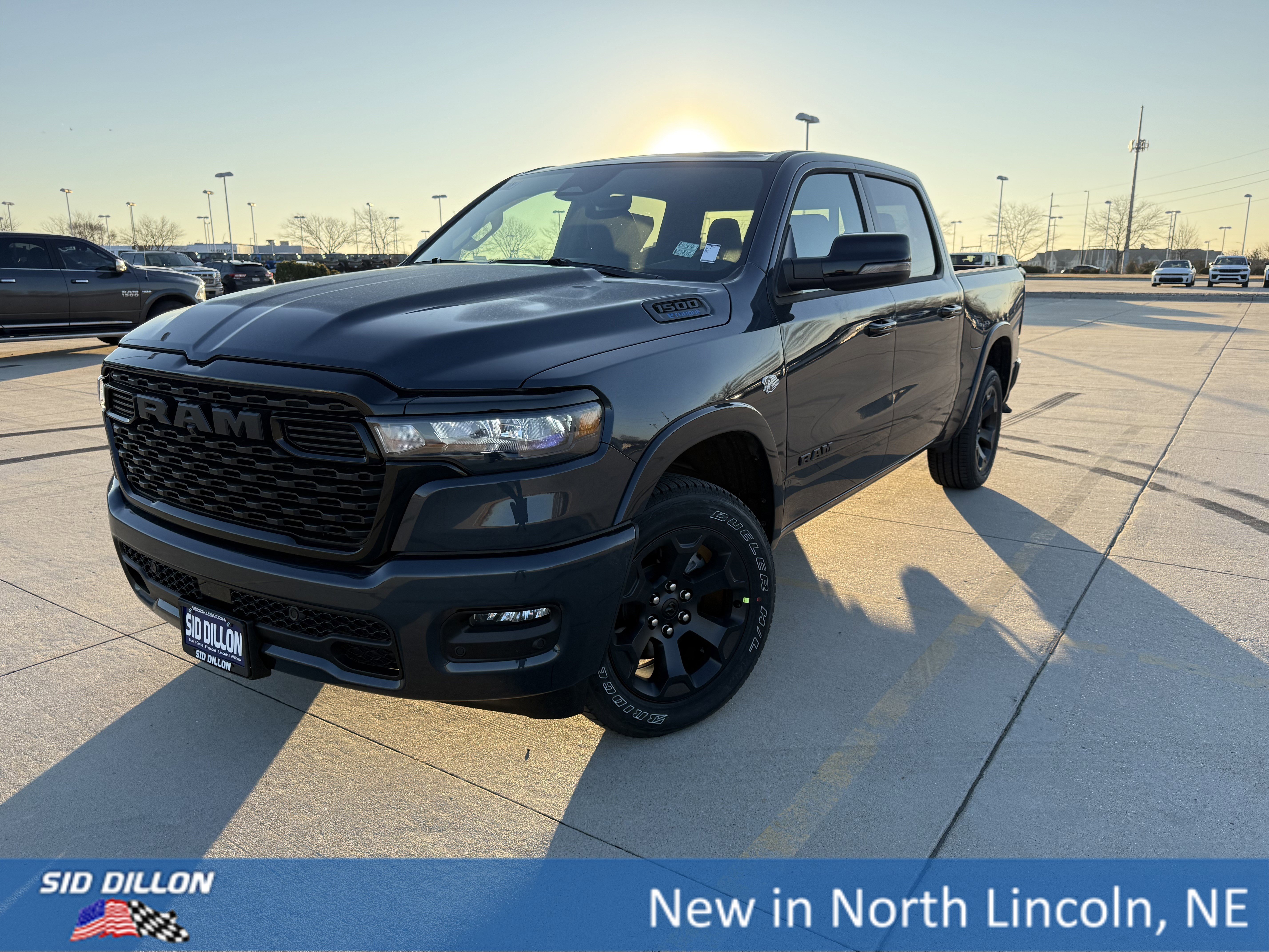 New 2026 Forged Blue Metallic Exterior Paint RAM Big Horn image 1