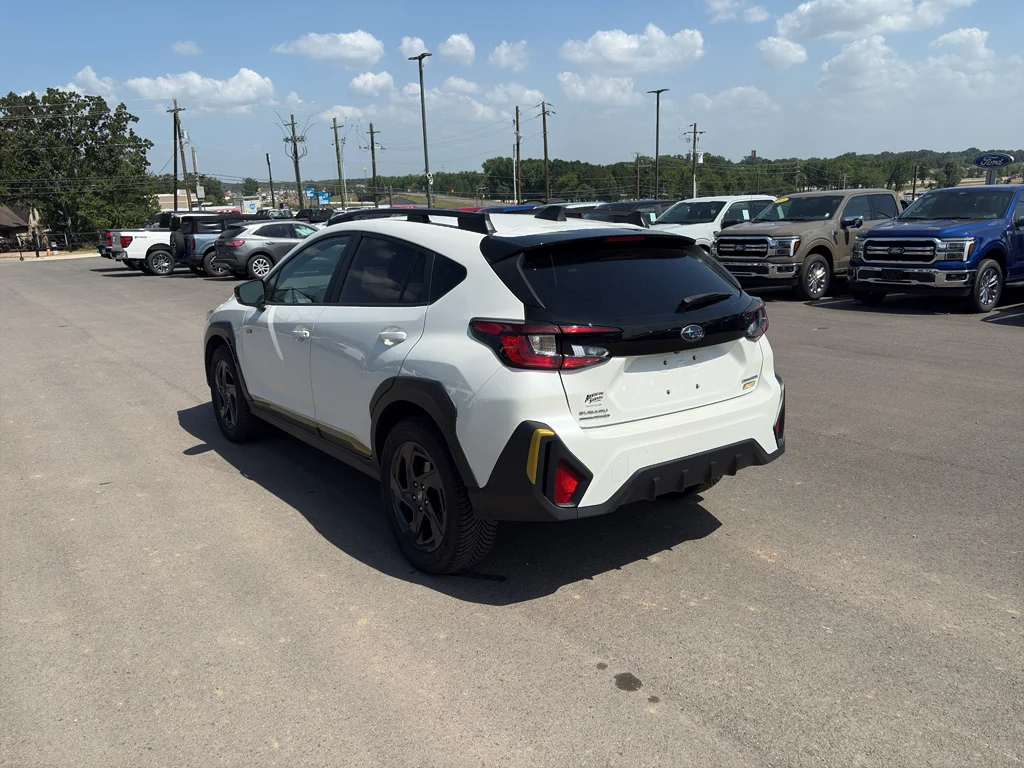 Certified Used 2024 Crystal White Pearl Subaru Sport image 2