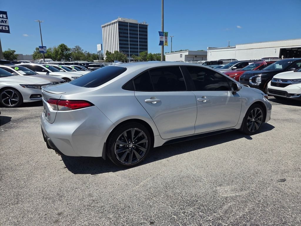 Used 2025 Silver Toyota SE image 14