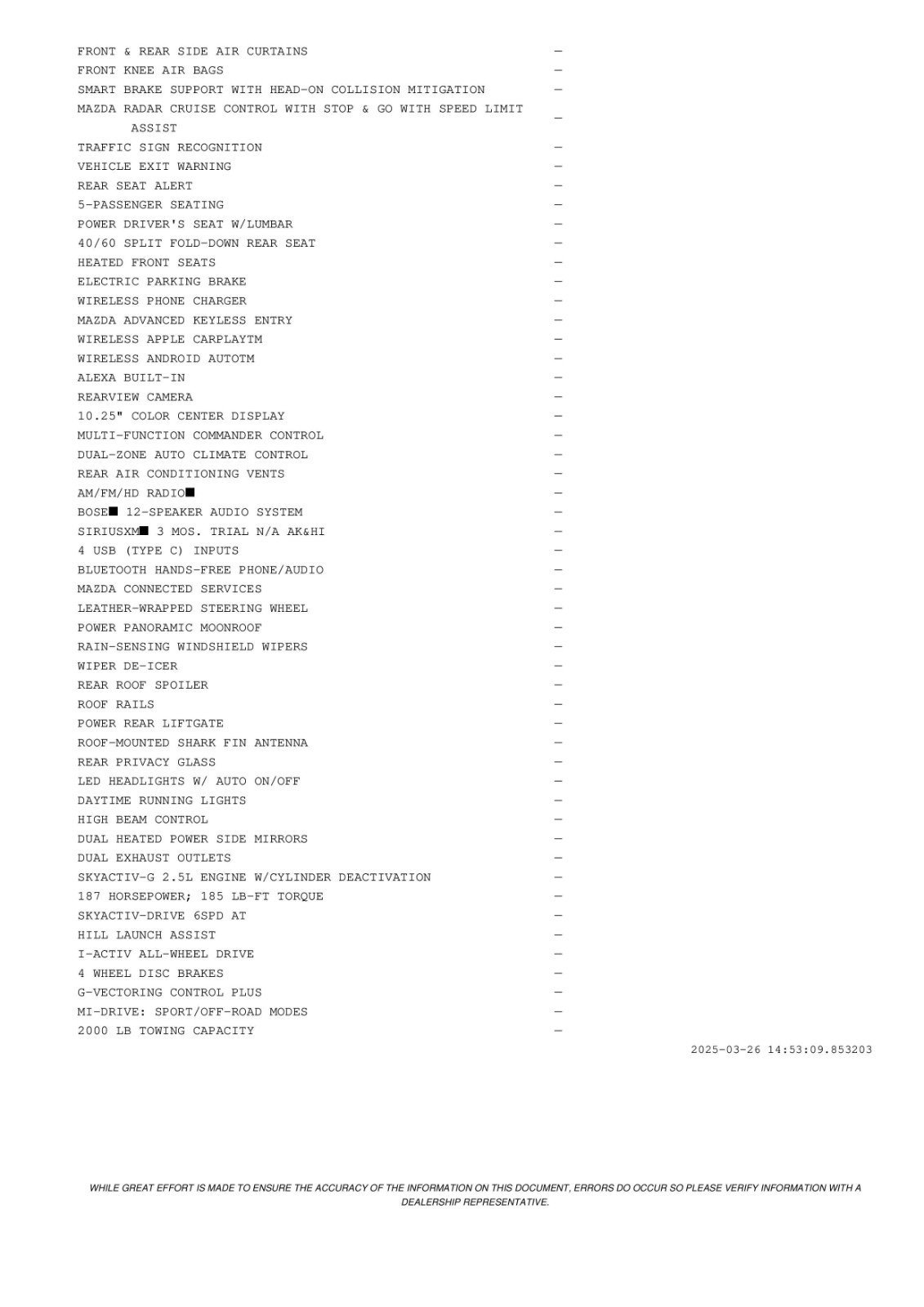 2025 Mazda CX-50 Premium Plus - Photo 12