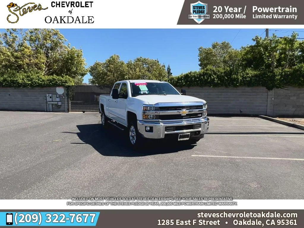 Certified Used 2015 SUMMIT WHITE Chevrolet LTZ image 3