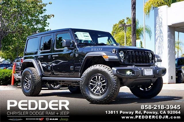 New 2026 Black Clear-Coat Exterior Paint Jeep Willys image 1