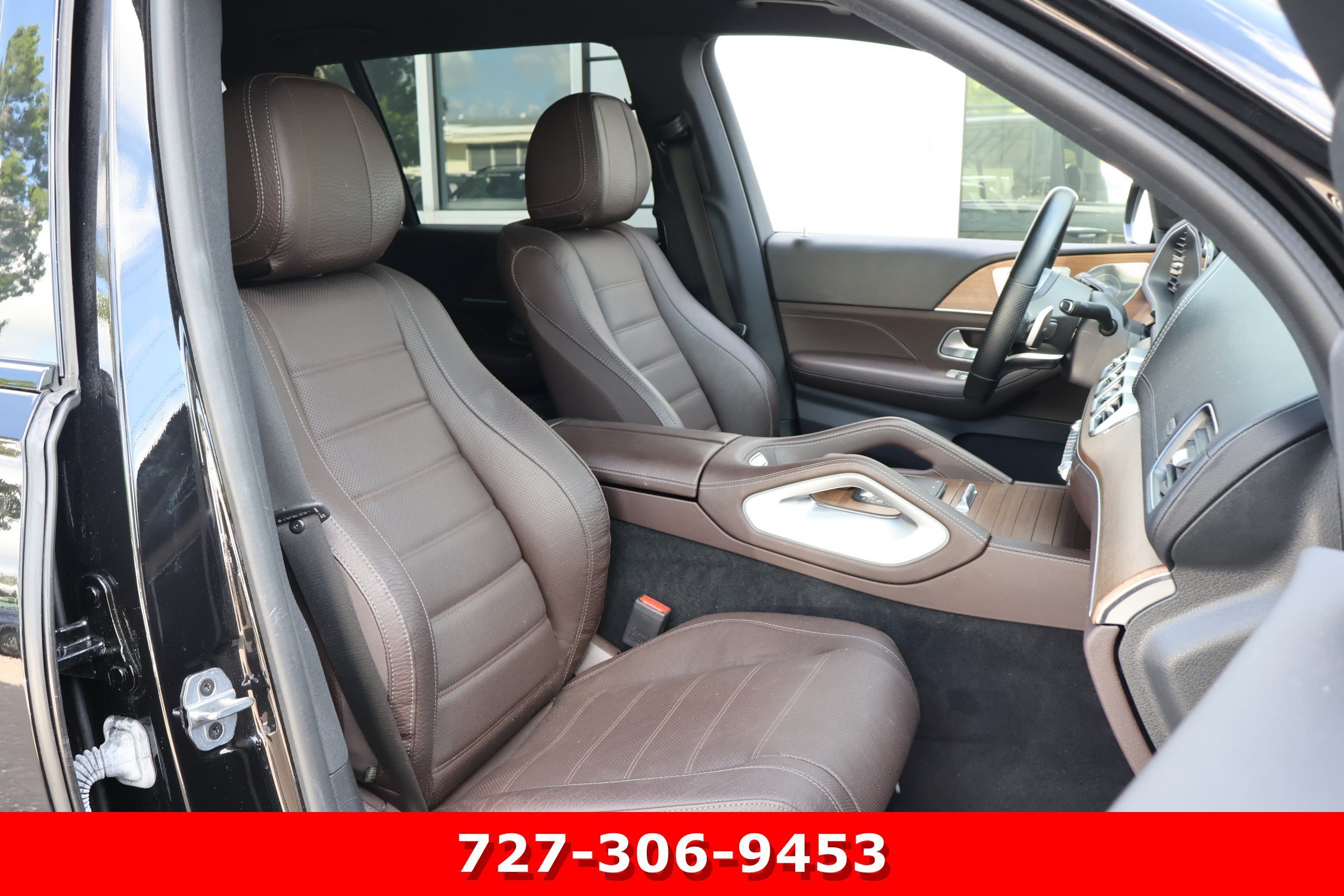Certified Used 2023 Obsidian Black Metallic Mercedes-Benz GLS 450 image 26