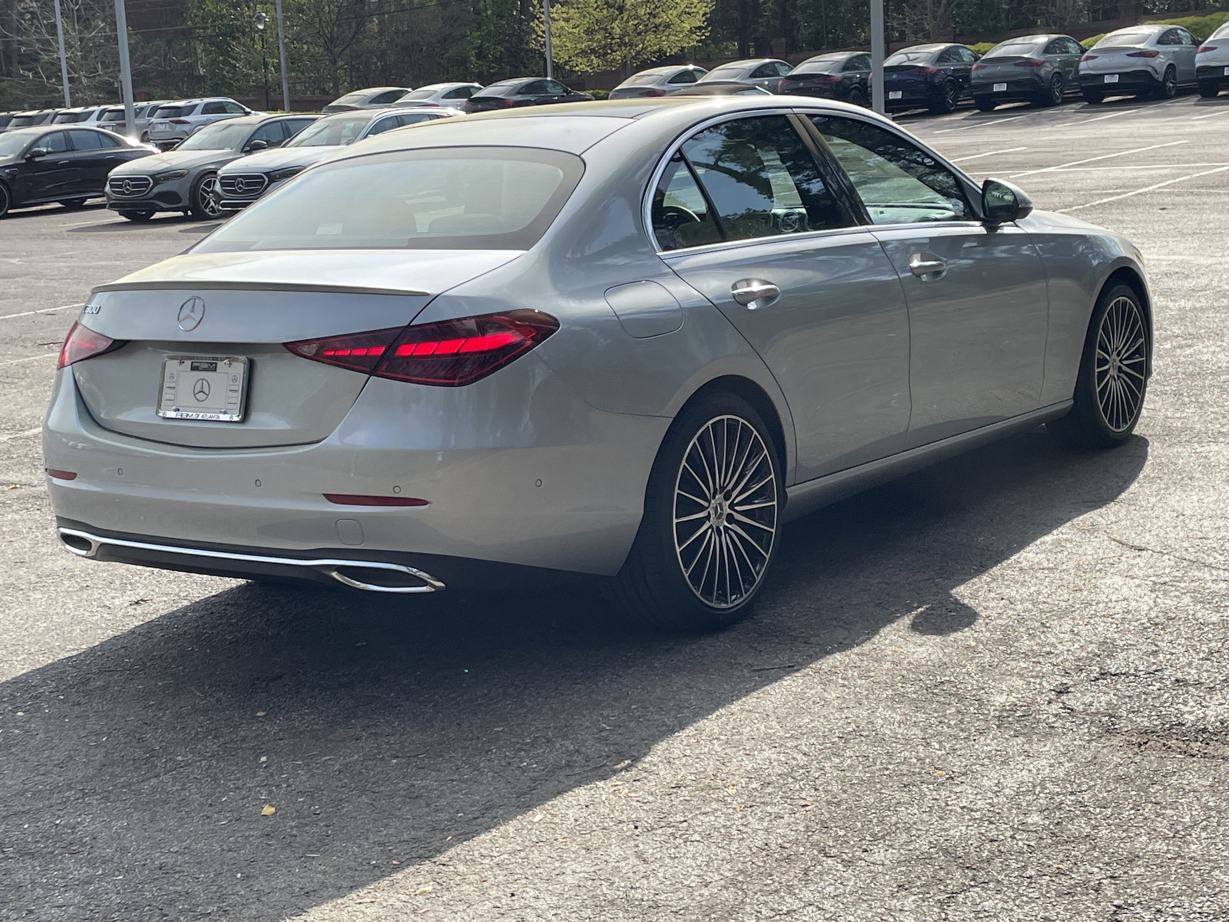 New 2026 Cirrus Silver Metallic Mercedes-Benz C 300 Sedan image 6