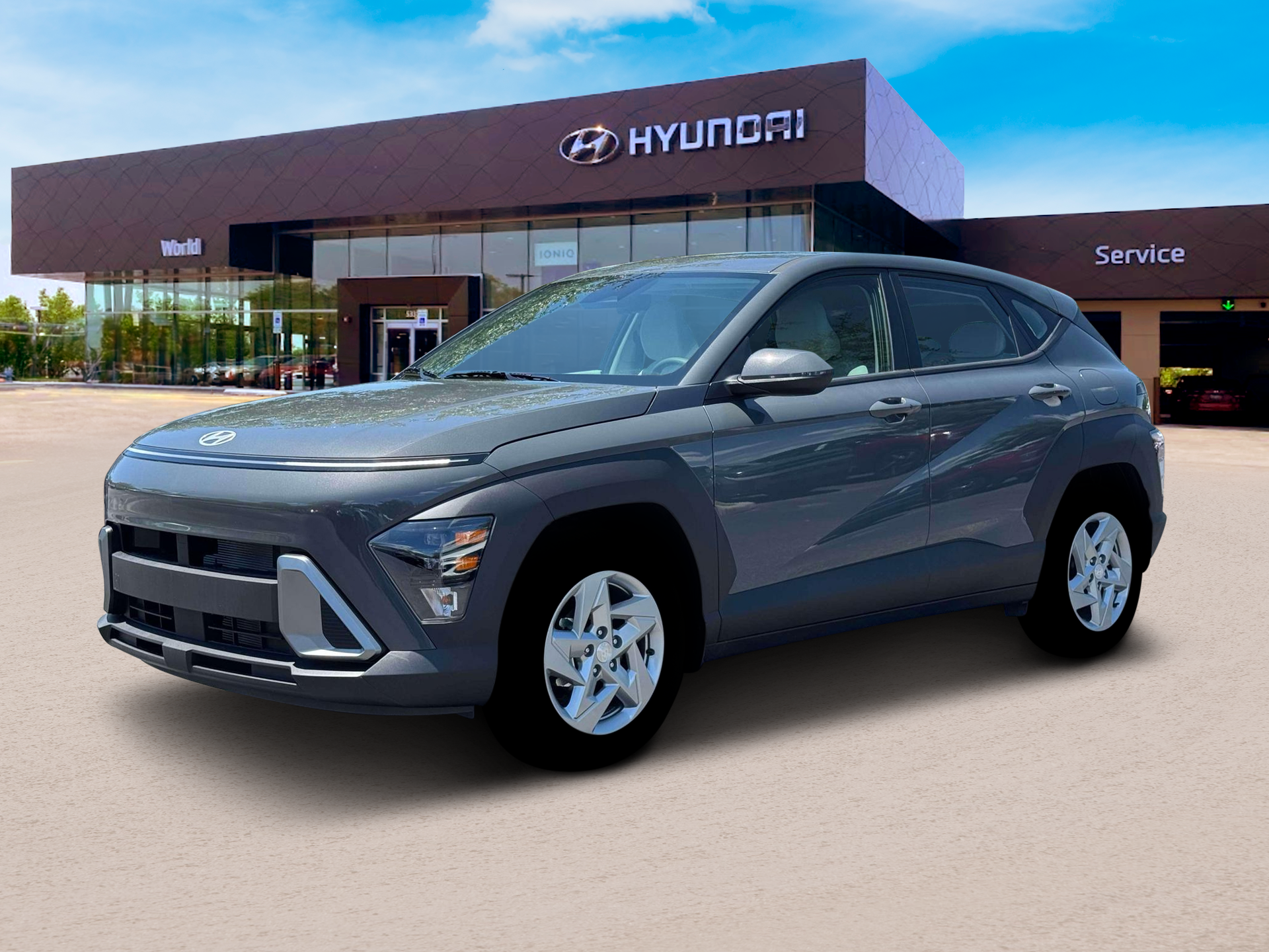 New 2026 Ecotronic Gray Pearl Hyundai SE FWD image 2