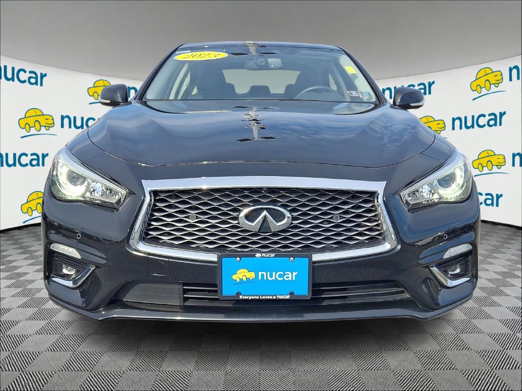 Used 2023 Black INFINITI LUXE image 2