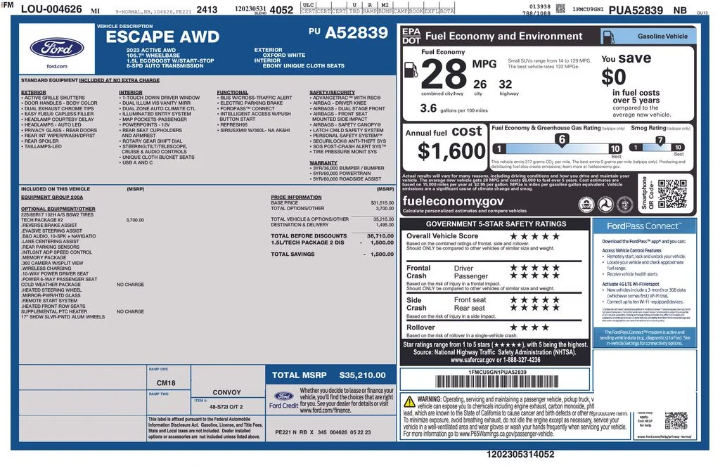 2023 Ford Escape Active - Photo 21