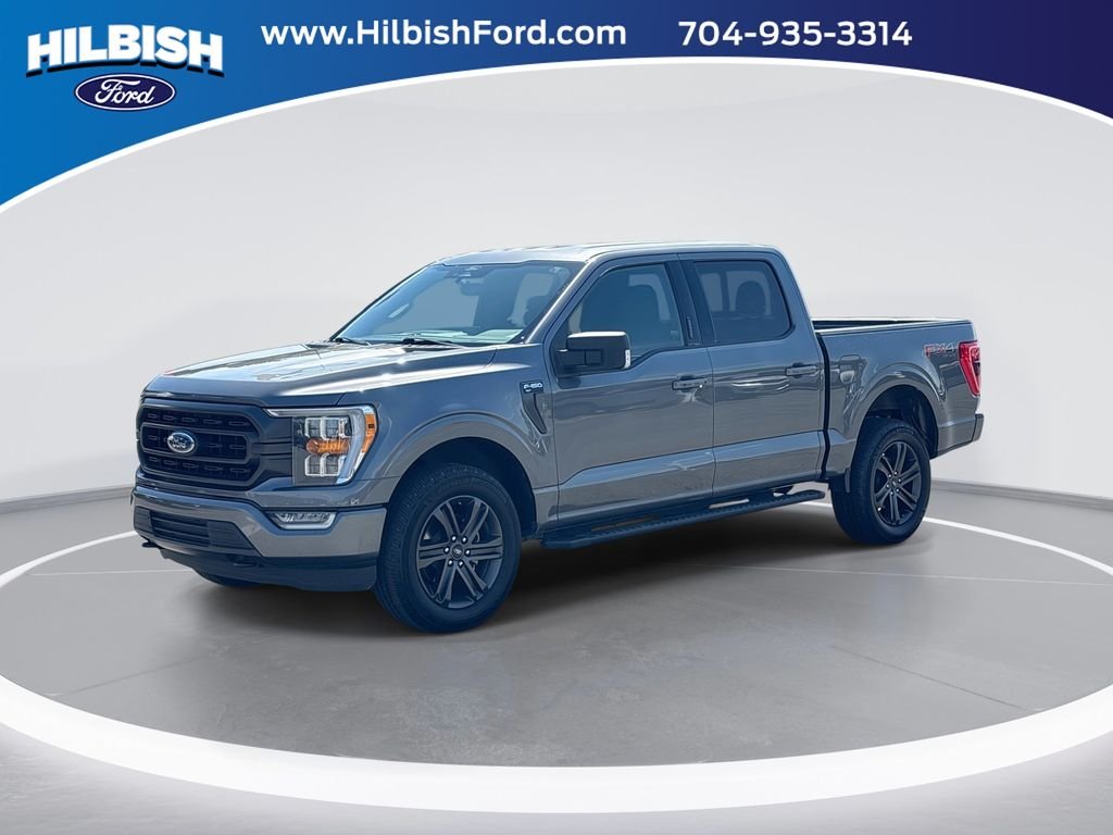 Used 2022 Gray Ford XLT image 1