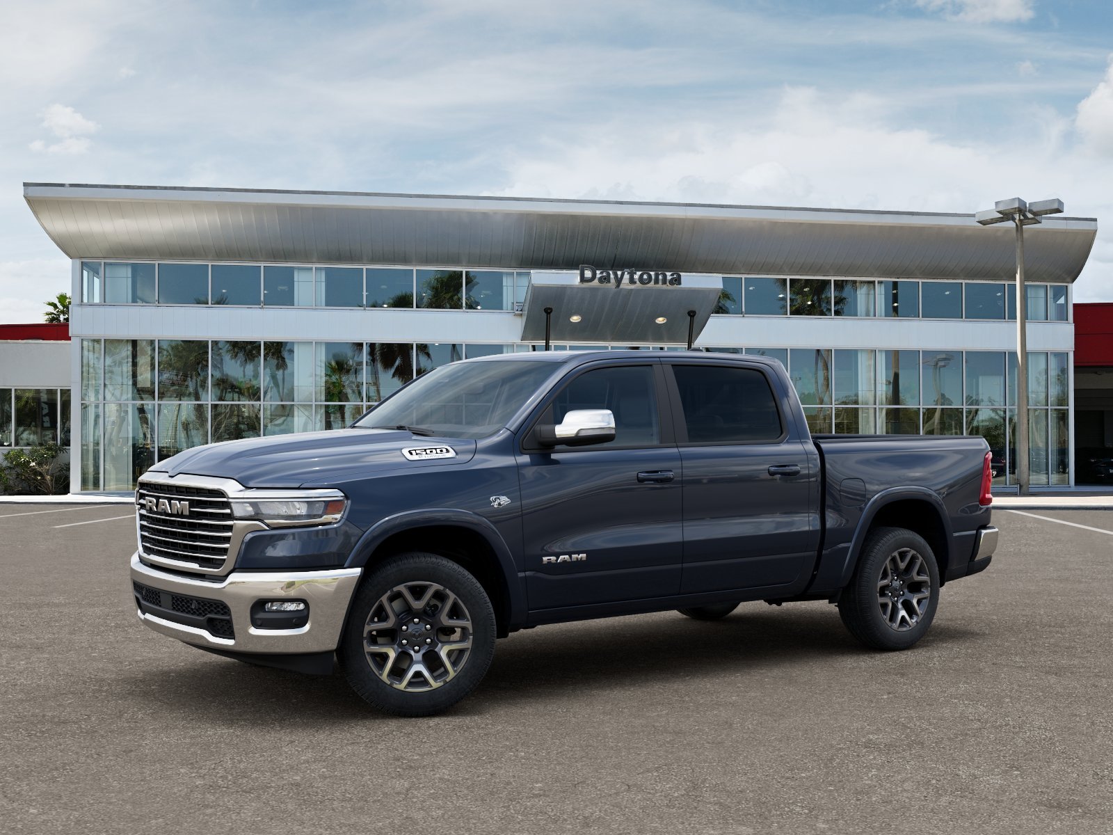 New 2026 Forged Blue Metallic RAM Laramie image 30