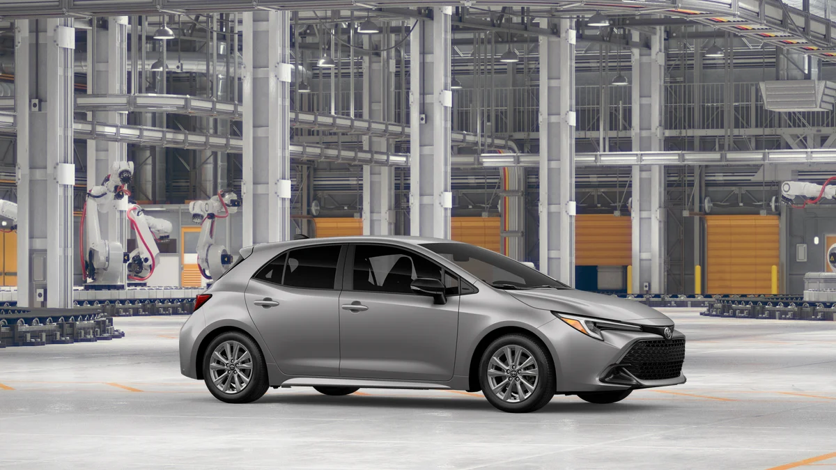 New 2027 Classic Silver Metallic Toyota SE image 13