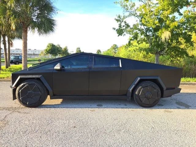Used 2024 Stainless Steel (Black Vinyl Wrap) Tesla Foundation Series image 2