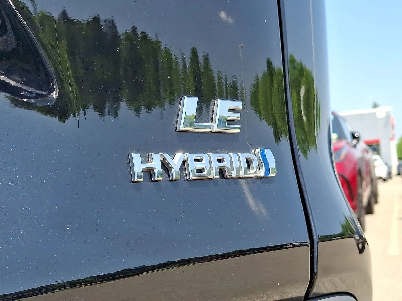 Certified Used 2021 Midnight Black Metallic Toyota Hybrid LE image 33