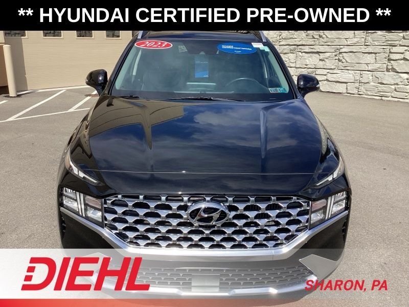 Certified Used 2023 Black Hyundai SEL Premium image 3