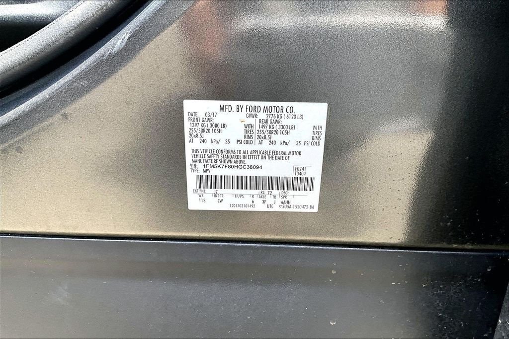 Used 2017 Gray Ford Limited image 36