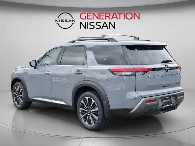 New 2026 Boulder Gray Pearl Nissan Platinum image 3