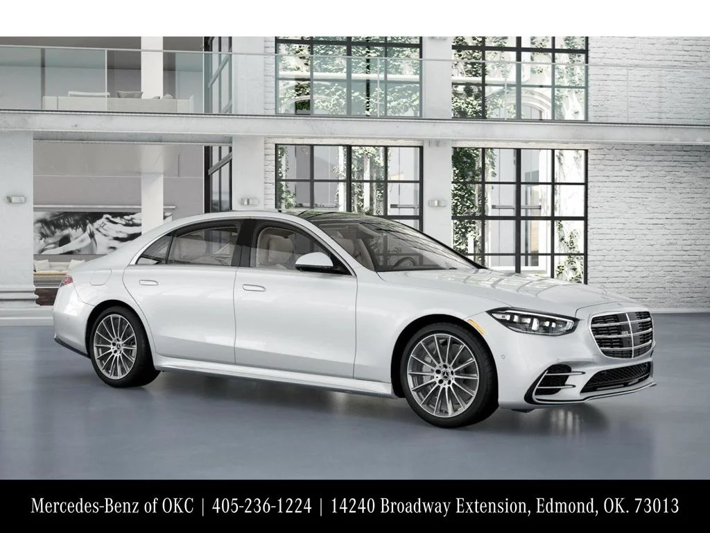 New 2026 White Mercedes-Benz S 500 image 12