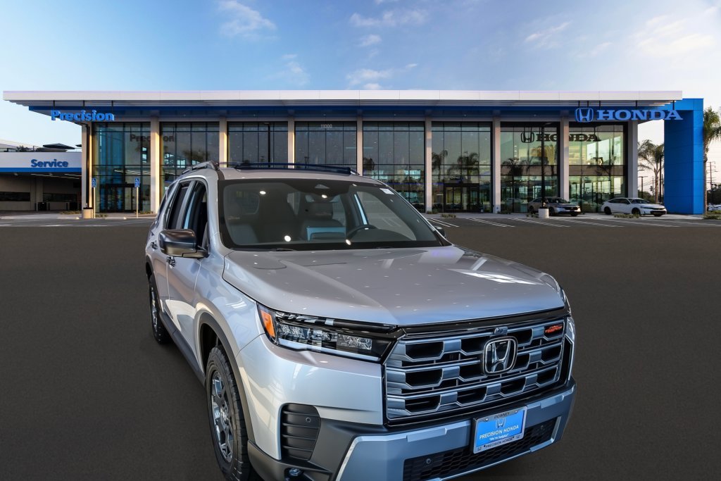 New 2026 Solar Silver Metallic Honda TrailSport image 1