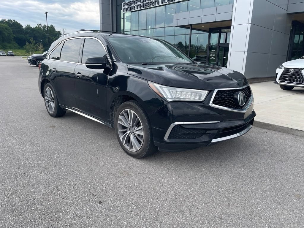 Used 2018 Acura MDX Technology Package with VIN 5J8YD4H5XJL016514 for sale in Fort Wright, KY