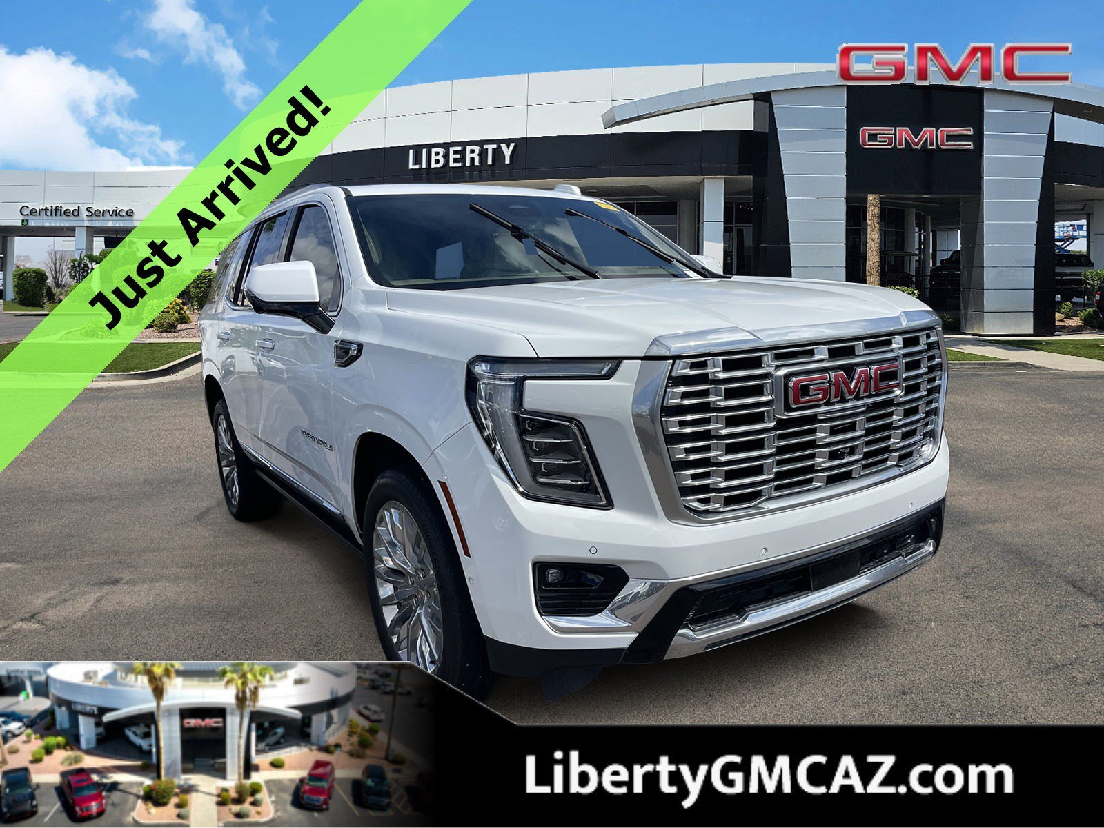 Used 2025 Summit White GMC Denali image 1
