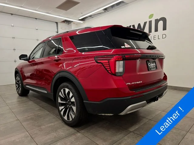 New 2026 Red Ford Platinum image 3