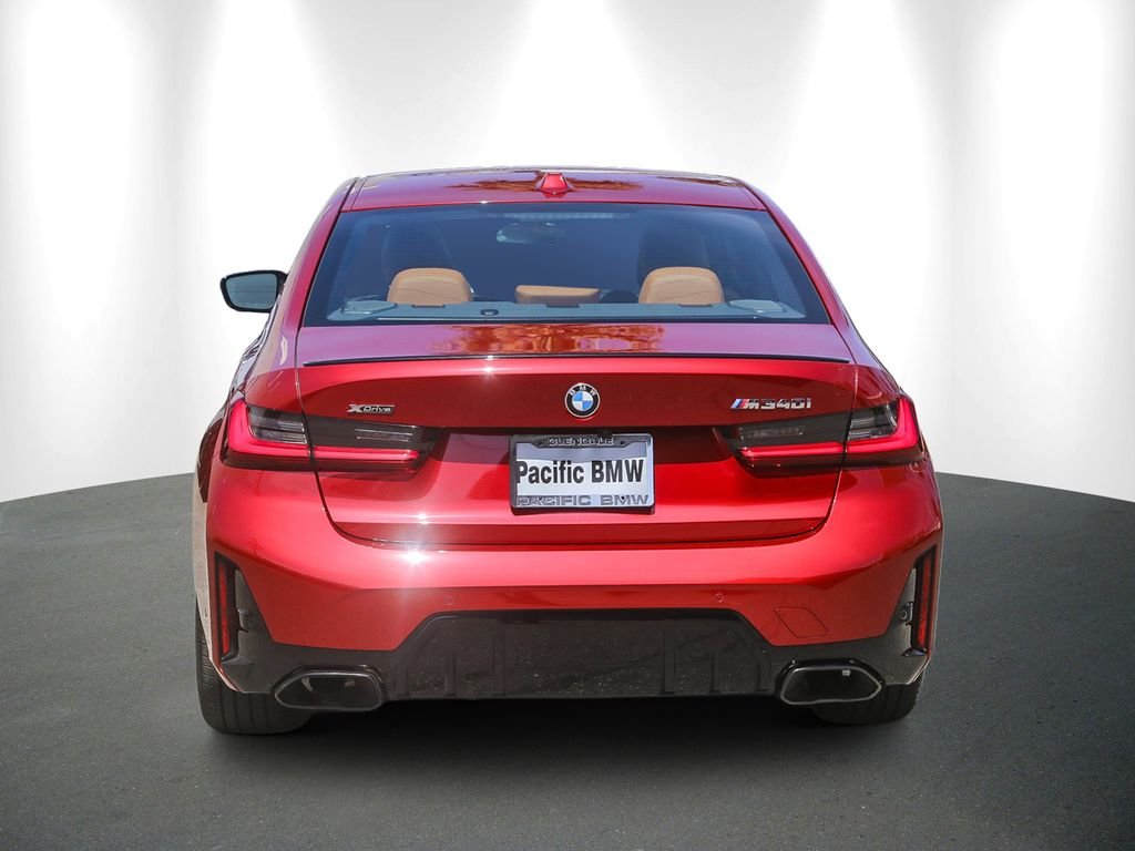 Used 2025 Vegas Red Metallic BMW M340i xDrive image 5