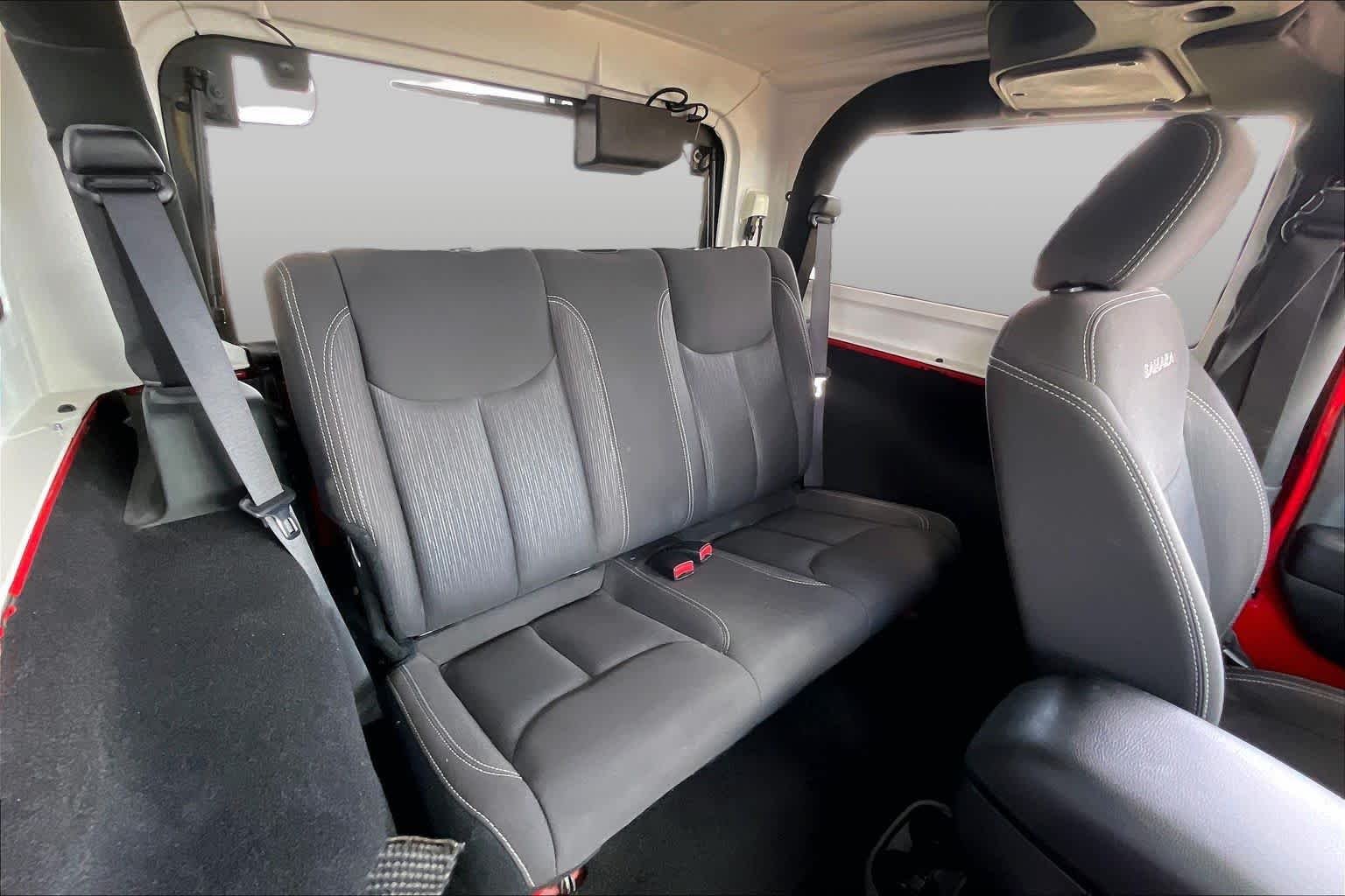 Used 2018 Firecracker Red Clearcoat Jeep Sahara image 18