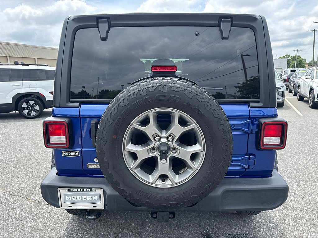 Used 2020 Ocean Blue Metallic Clearcoat Jeep Freedom image 6