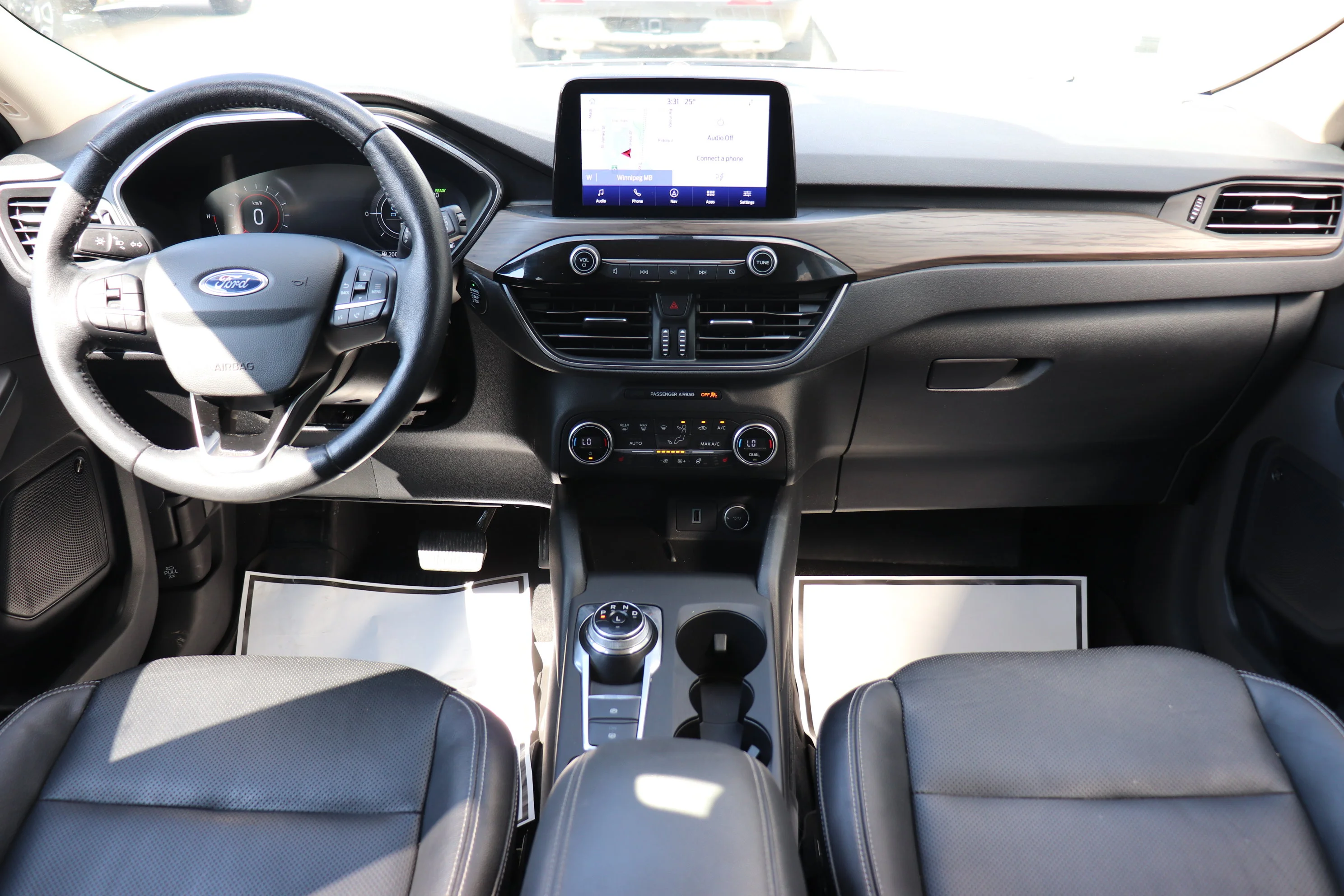 Certified Used 2020 Blue Ford Titanium Hybrid AWD image 19