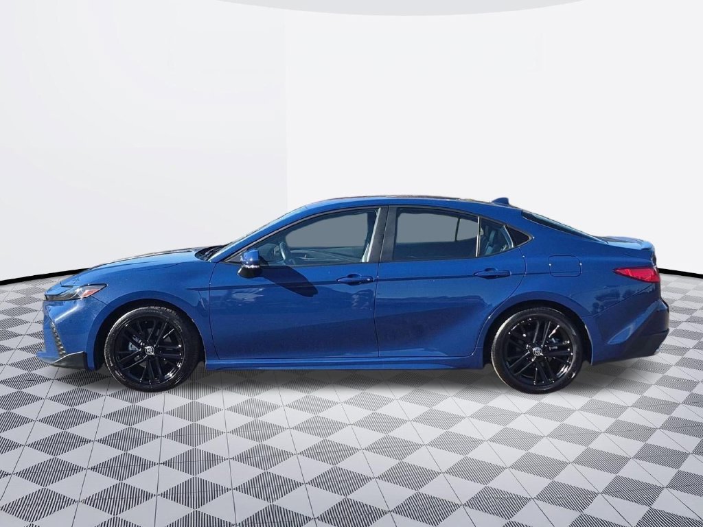Certified Used 2025 Blue Toyota SE image 3